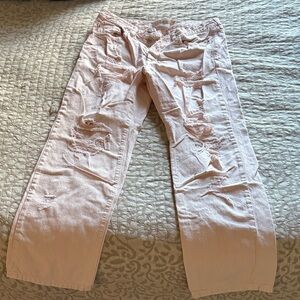 We The Free Soft Pink Denim